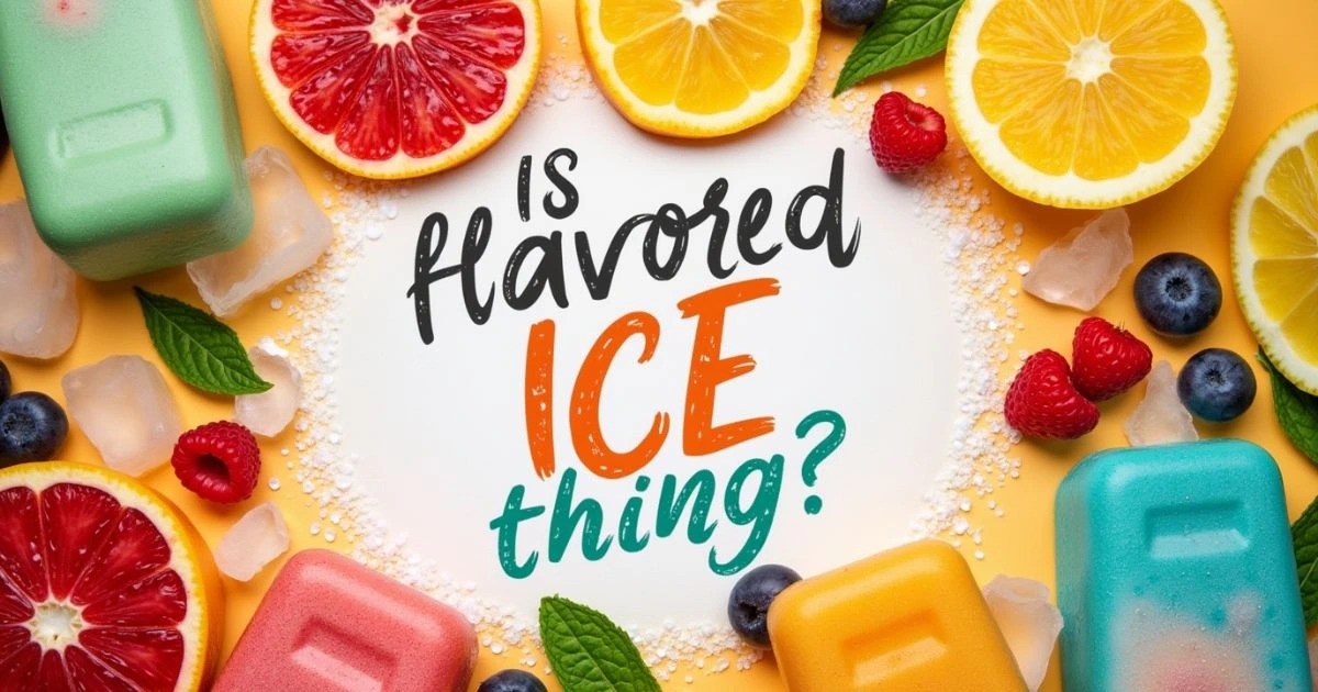Flavored Ice Pops (Citrus + Berry)